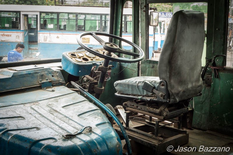 This was actually a very comfortable bus, when you compare it to the same bus with a 50-pound weight on your legs.